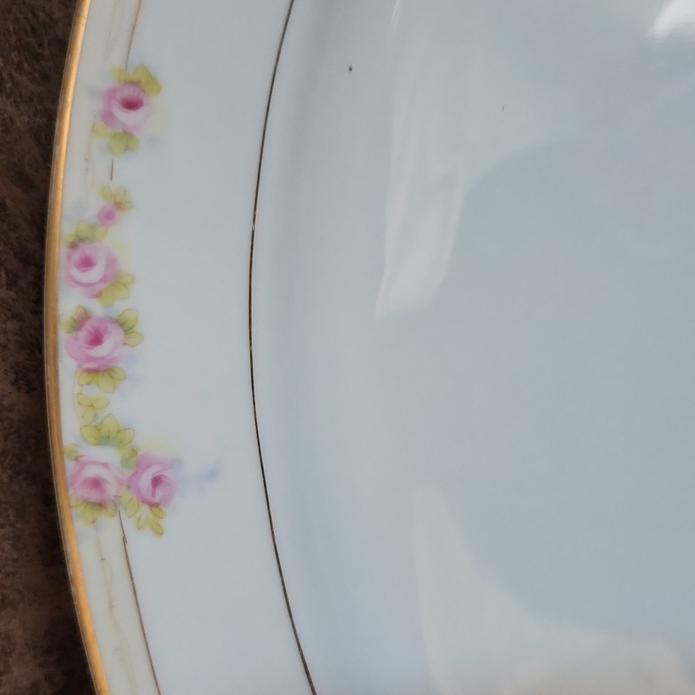 Noritake Lorraine Roses Vintage Elegant Oval Platter China